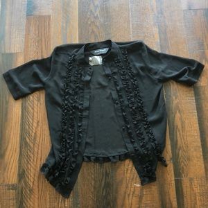 Norma Kamali see-through top, size M